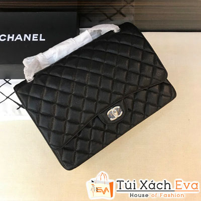 Túi Xách Chanel Maxi Siêu Cấp Màu Đen