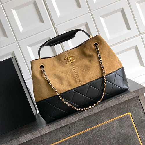 Túi Xách Chanel OHANEL 25A Màu Nâu Siêu Vip Size 36 cm