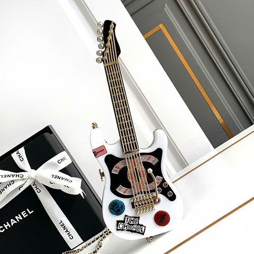 Túi Xách Chanel OHANEL Guitar Mini Màu Đen Siêu Cấp Size 28 cm