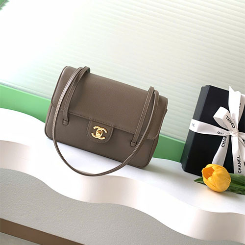 Túi xách Chanel Preppy Coco Mini Caviar – AP6130 – VIP - màu xám