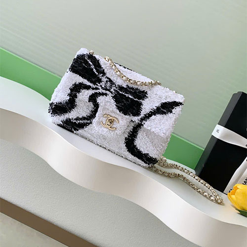 Túi xách CHANEL siêu cấp Classic Flap sequin So Black