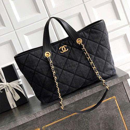 Túi Xách Chanel Siêu Vip 26C Beach Tote – Màu Denim