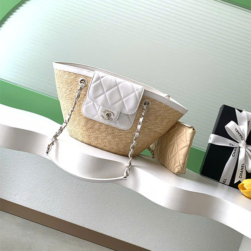Túi xách chanel siêu vip 26C size nhỏ AS5951 trắng