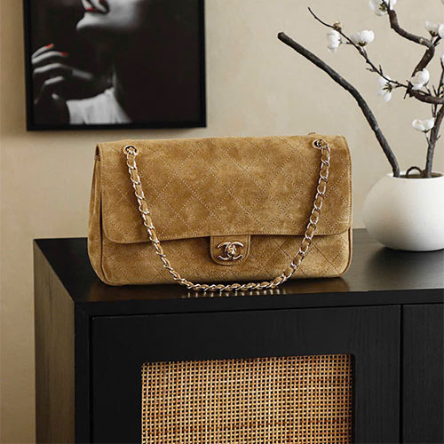 Túi xách CHANEL siêu VIP Matthieu Blazy Runway double chain khóa CC