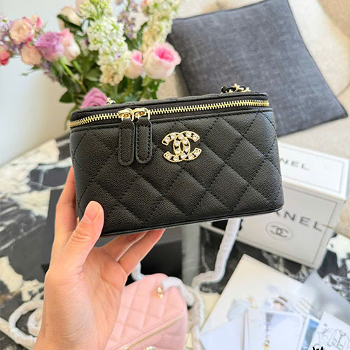 Túi xách Chanel super full box 25P – túi hộp dài khoá trái tim