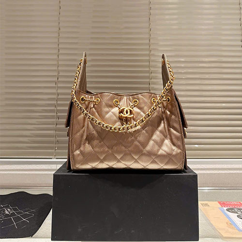 Túi Xách Chanel super full box 25S Da Cá Trứng Hobo