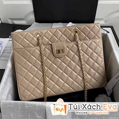 Túi Xách Chanel Vintage Bag Siêu Cấp Màu Kem Đẹp M6611.