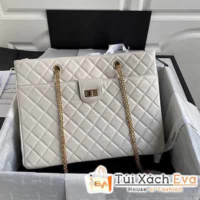 Túi Xách Chanel Vintage Bag Siêu Cấp Màu Trắng Đẹp M6611.