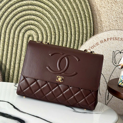 Túi Xách Chanel ZP A2215 Màu Đỏ Siêu Vip Size 33 cm