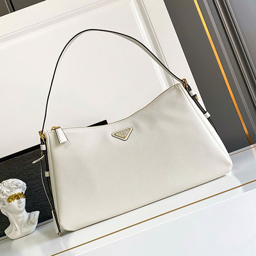 Túi Xách Da Bò Prada Aimee Hobo 1BC228 Siêu Cấp Size 39cm