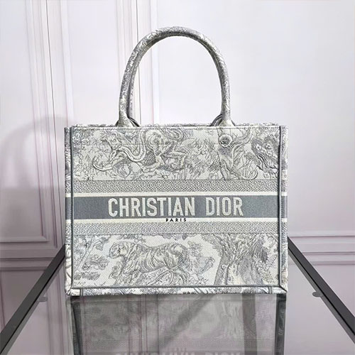 Túi Xách Dior Book Tote Grey Tiger Siêu Vip Size 36.5cm