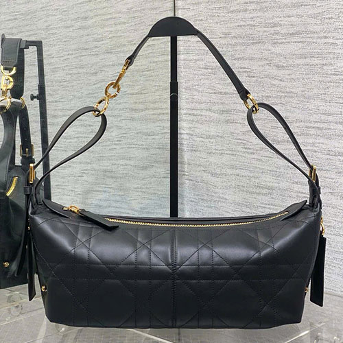 Túi Xách Dior Journey Da Trơn Màu Đen Siêu Vip Size 33cm