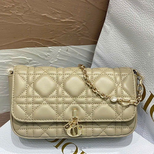 Túi Xách Dior Lady 0977 Siêu Vip Size 18.5 cm