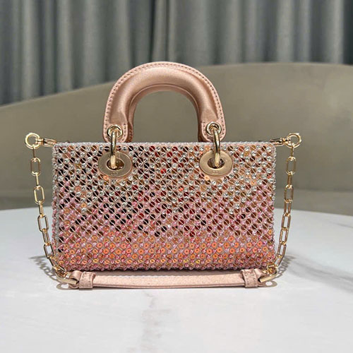 Túi Xách Dior Lady D-Joy Mini S0910 Siêu Vip Size 16 cm