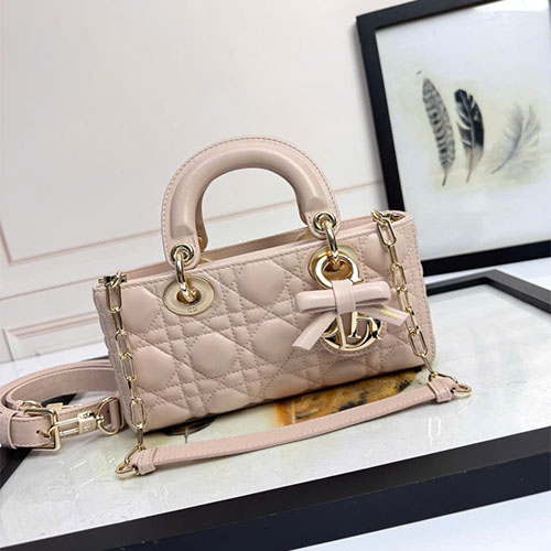 Túi xách Dior Lady D-Joy siêu cấp – Mẫu mới đính nơ