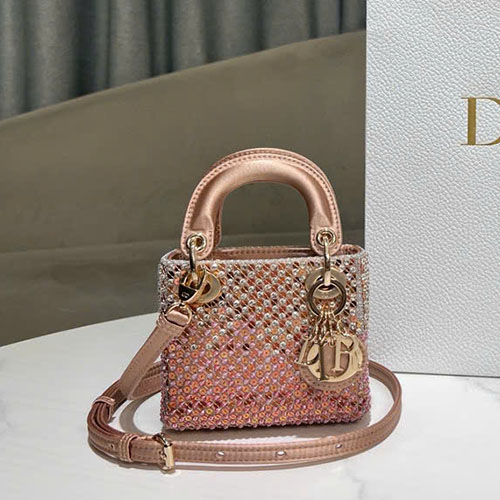 Túi Xách Dior Lady Mini S0856 Siêu Vip Size 12 cm