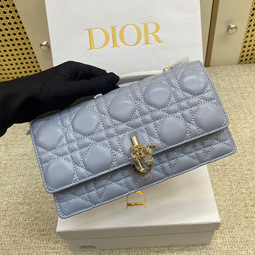 Túi Xách Dior Mini Miss Xanh Lam Siêu Cấp Size 21 cm