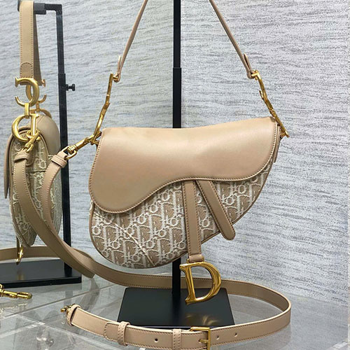 Túi Xách Dior Saddle 0615 Siêu Vip Size 25.5 cm