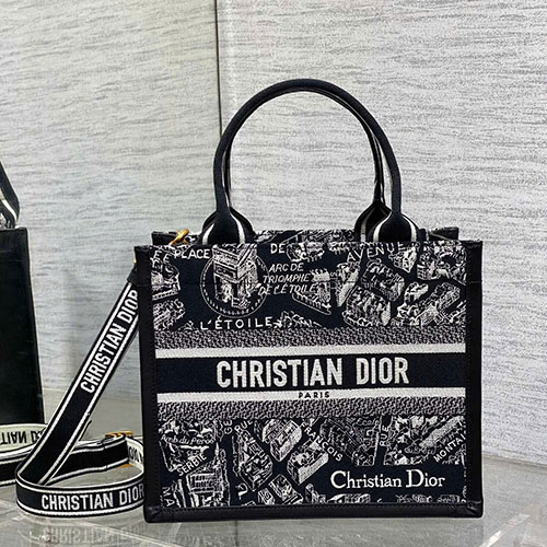 Túi Xách Dior Tote Paris Map Siêu Vip Size 26 cm