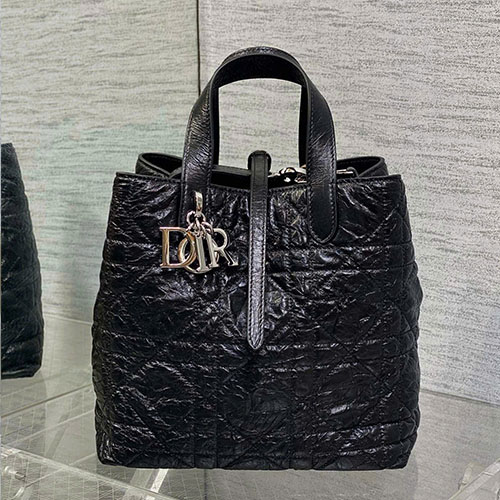 Túi Xách Dior Toujours 0625 Màu Đen Siêu Vip Size 22 cm