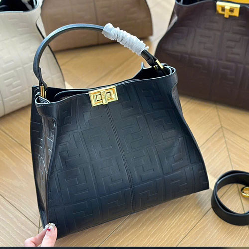 Túi Xách Fendi Peekaboo Cổ Điển 155220 Fullbox Size 30 cm