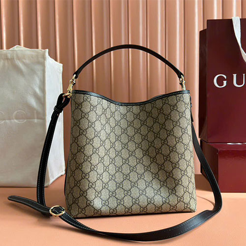 Túi xách GG Emblem size nhỏ – siêu cấp - màu đen