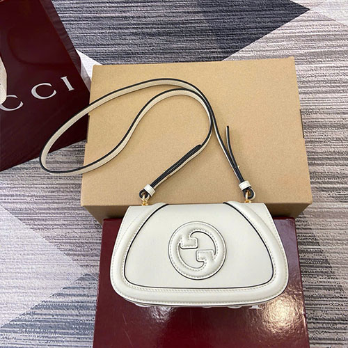 Túi Xách Gucci Blondie 815700 Màu Trắng Siêu Cấp Size 30 cm