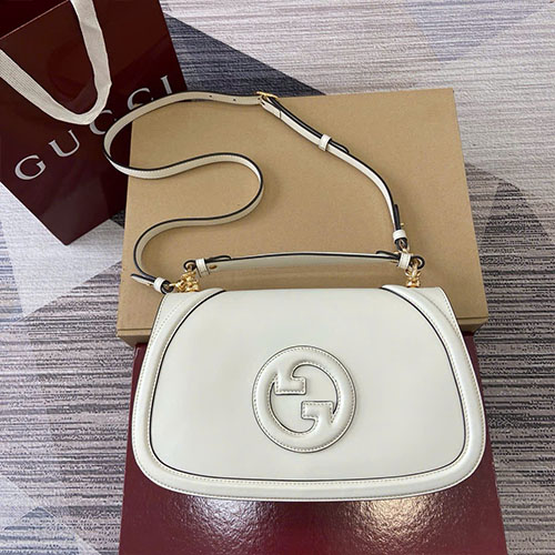 Túi Xách Gucci Blondie 815716 Màu Trắng Siêu Cấp Size 32 cm