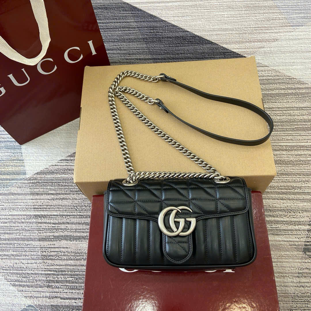 Túi Xách Gucci GG Marmont Mini Shoulder Bag 446744 Siêu Cấp Size 23cm