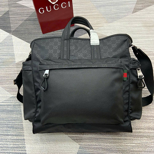 Túi Xách Gucci GG Nylon 818962 Màu Đen Siêu Cấp Size 40 cm