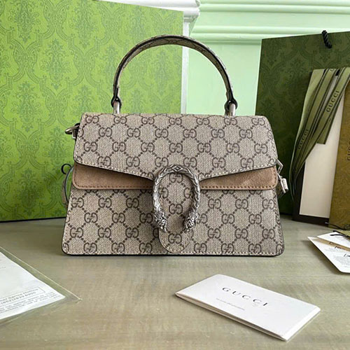 Túi Xách Gucci GG Supreme Handbag  Siêu Vip Size 24.5cm