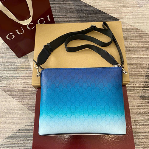 Túi Xách Gucci Monogram 835692 Màu Xanh Siêu Cấp Size 31 cm