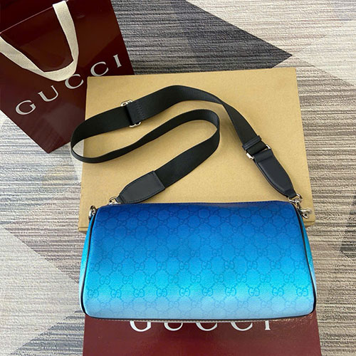 Túi Xách Gucci Monogram 839325 Màu Xanh Siêu Cấp Size 30 cm