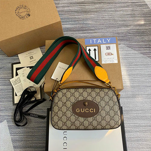 Túi Xách Gucci Neo Vintage GG Supreme Messenger Bag 476466 Siêu Cấp Size 24cm