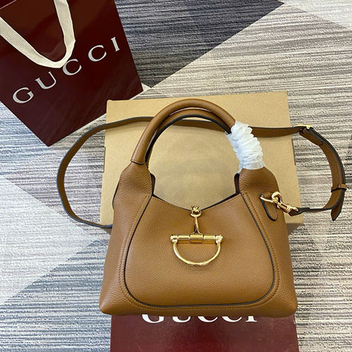 Túi Xách Gucci Softbit 837333 Màu Nâu Siêu Cấp Size 27.5 cm