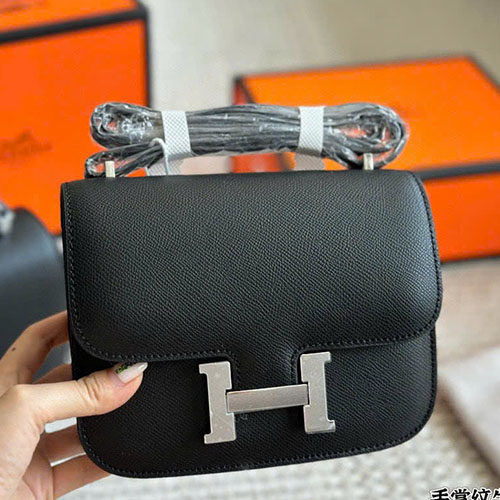 Túi xách Hermès Air Stewardess Màu Đen Full Box Size 24 cm