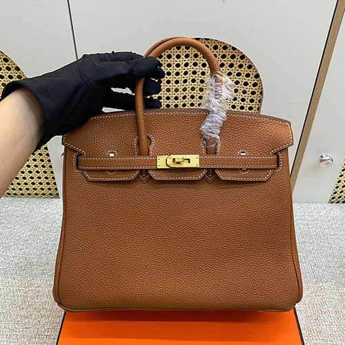 Túi Xách Hermes Birkin 25 Màu Nâu Siêu Vip Size 25cm