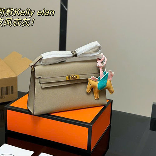 Túi Xách Hermès Kelly Màu Kem Fullbox Size 25cm