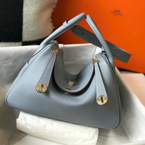 Túi Xách Hermes Lindy 26 Màu Gris Étain Siêu Vip Size 26cm