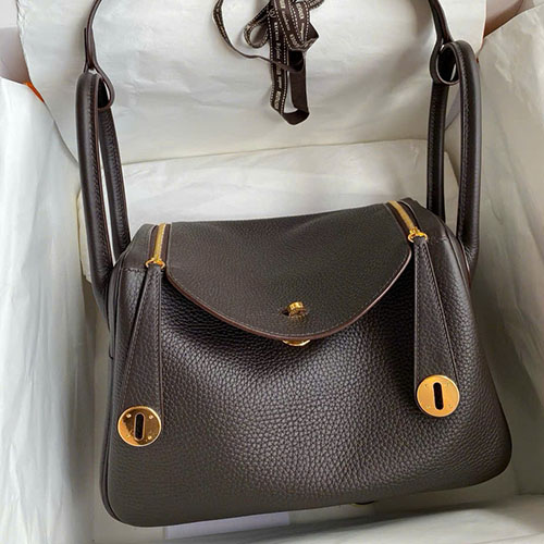 Túi Xách Hermès Lindy 26 Màu Xám Siêu Vip Size 26 cm