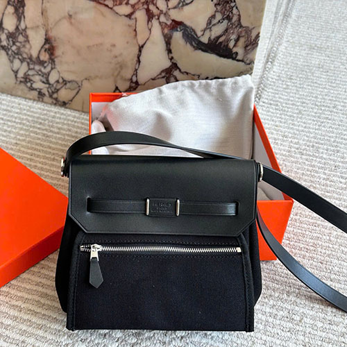 Túi xách Hermès Lindy Màu Đen Full Box Size 20 cm