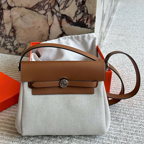 Túi xách Hermès Lindy Màu Nâu Full Box Size 20 cm