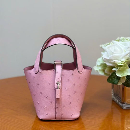 Túi Xách Hermès Mini Picotin Like Auth Size 14 cm
