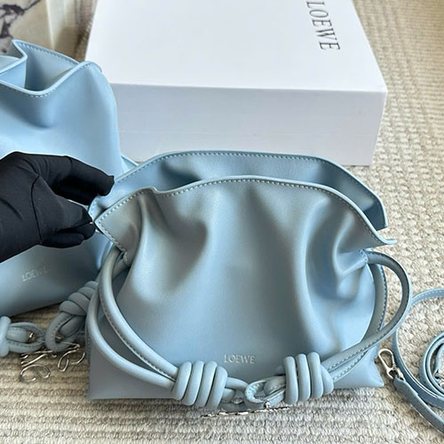 Túi Xách Loewe Dáng Hộp Màu Xanh Dương Full box Size 30 cm