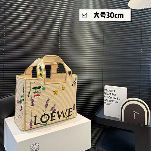 Túi Xách Loewe Woven Tote Bag 9903 Full Box Size 30 cm