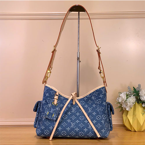 Túi xách Louis Vuitton Carryall Cargo M28287 Denim Monogram Siêu VIP