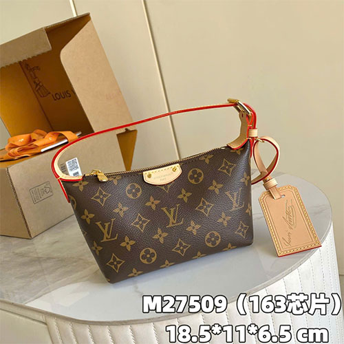 Túi xách Louis Vuitton  siêu cấp  Hills Pochette  - Monogram nâu cổ điển
