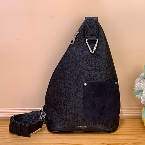 Túi xách Louis Vuitton siêu vip Delta Slingbag LV Touch – màu đen