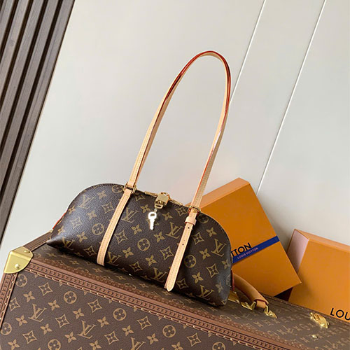 Túi xách Louis Vuitton Squire M28953 Monogram East West Chip Siêu Cấp