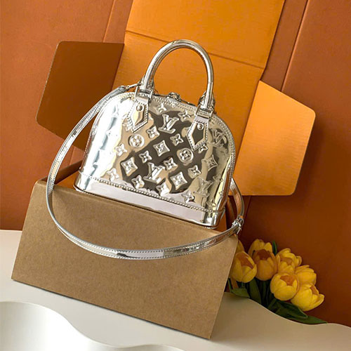 Túi xách LV Alma BB Like Auth – Silver Ski Edition